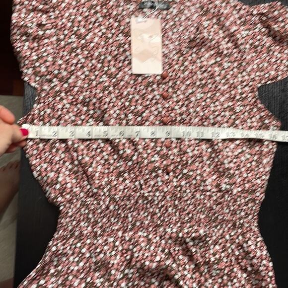 NWT Chic Style flowy floral cottage style maxi dress - Picture 4 of 6